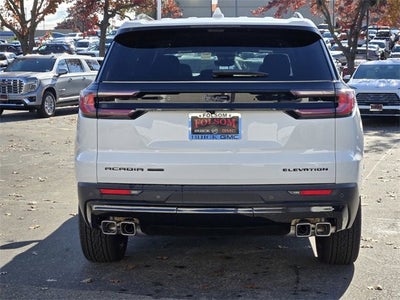 2026 GMC Acadia Elevation