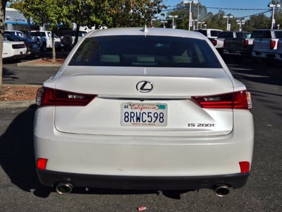 2016 Lexus IS 200t 4dr Sdn
