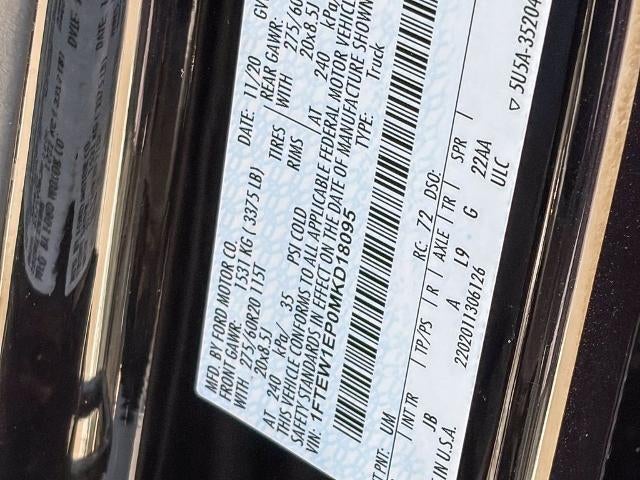 2021 Ford F-150 XL