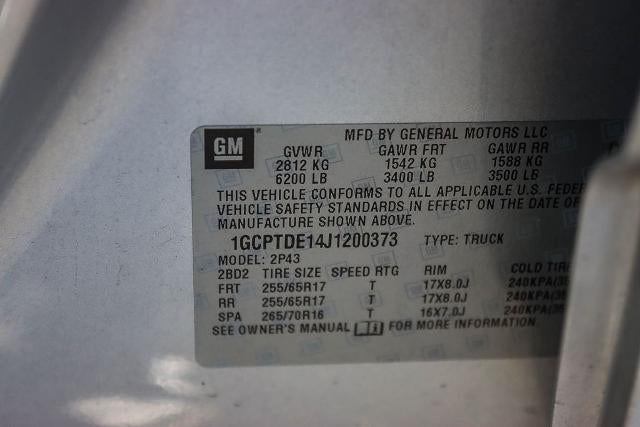 2018 Chevrolet Colorado 4WD Z71