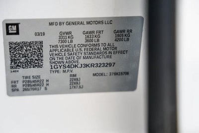 2019 Cadillac Escalade Platinum