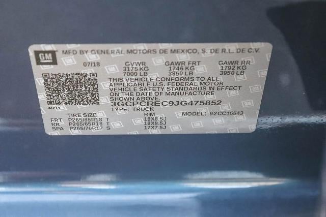 2018 Chevrolet Silverado 1500 LT