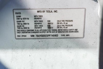 2023 Tesla Model Y Long Range