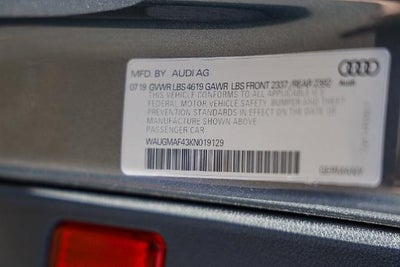 2019 Audi A4 40 Titanium Premium