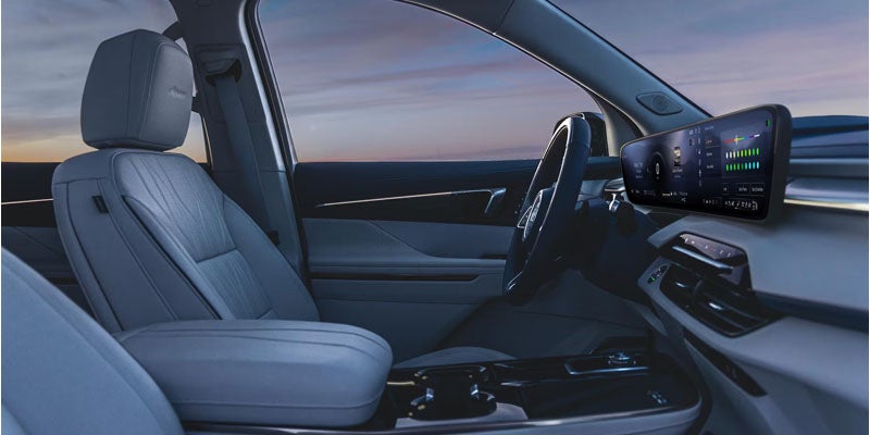 Buick Enclave premium leather seating and cabin design