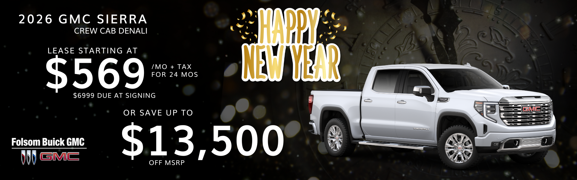 2026 GMC Sierra 1500 Crew Cab Denali