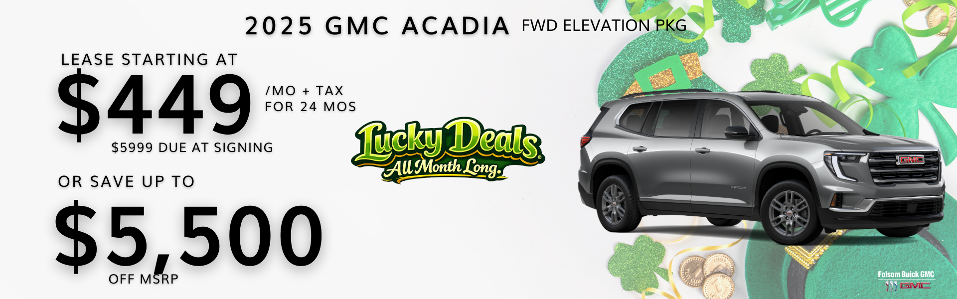 2025 GMC Acadia Elevation