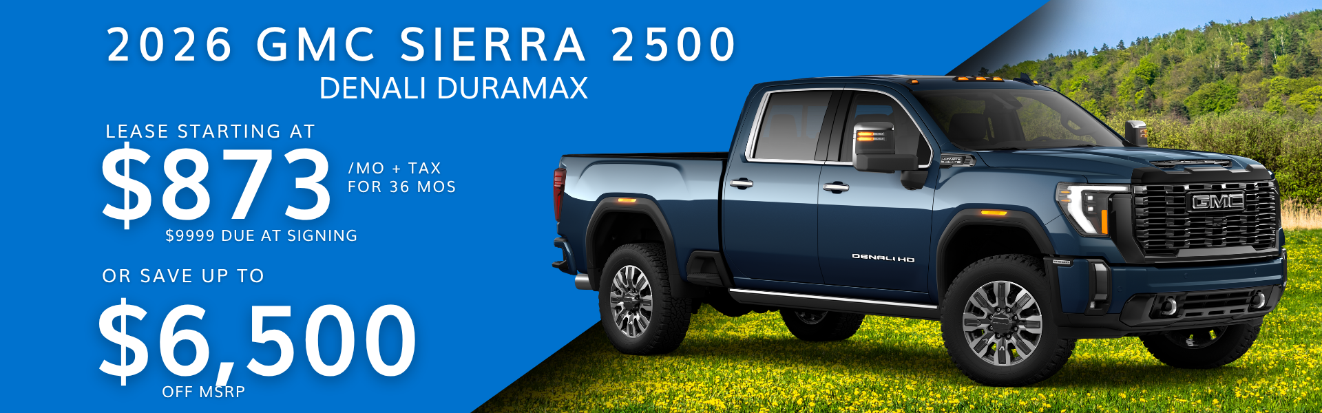 2026 GMC 2500 HD DENALI DURAMAX