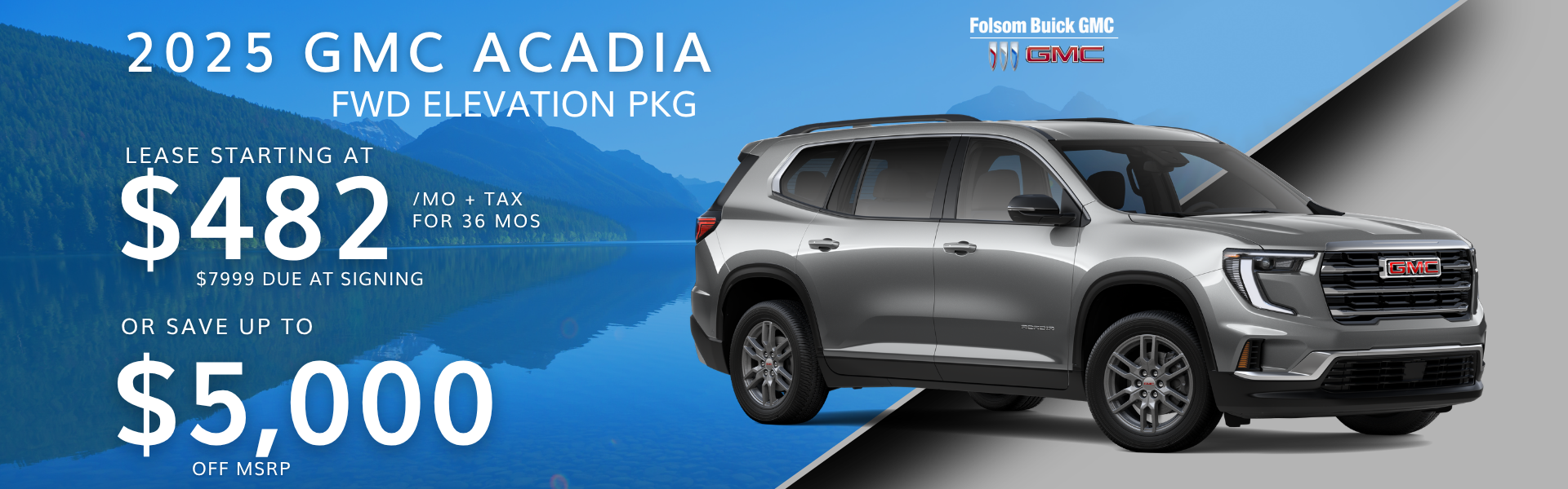 2026 GMC ACADIA FWD ELEVATION PKG