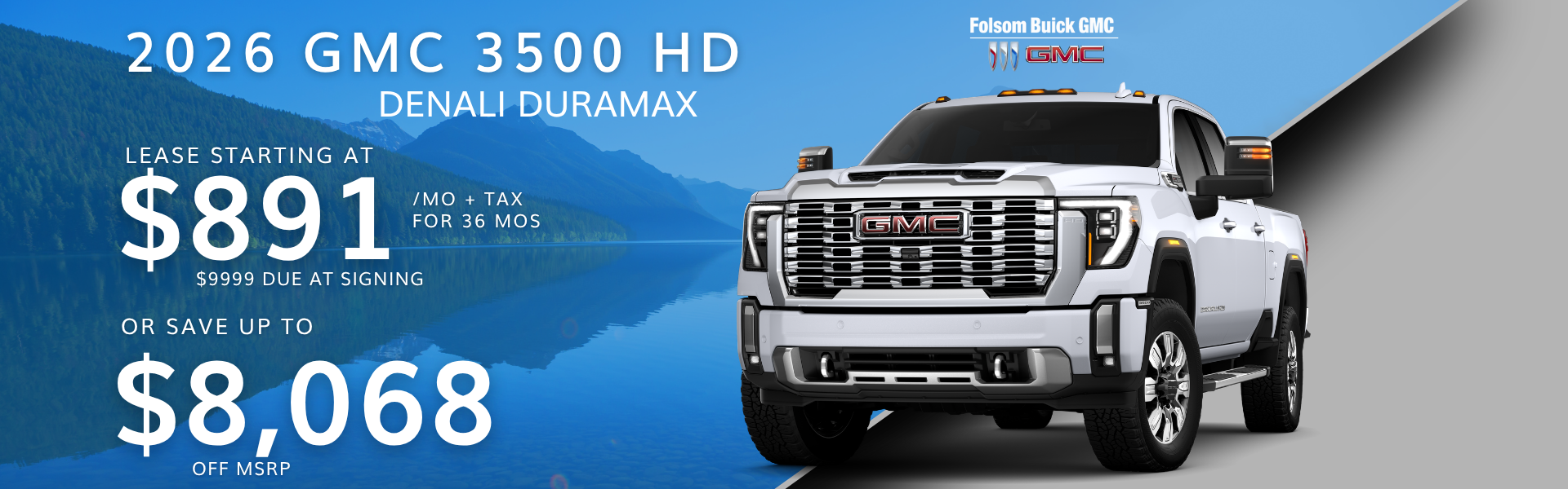 2026 GMC 3500 HD DENALI DURAMAX