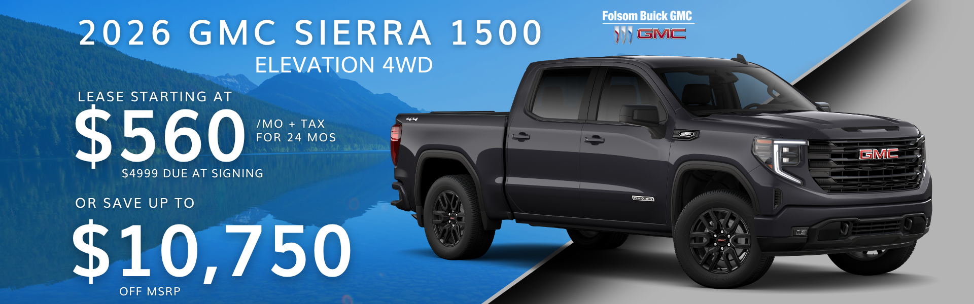 2026 GMC SIERRA CREW CAB SLT 4WD