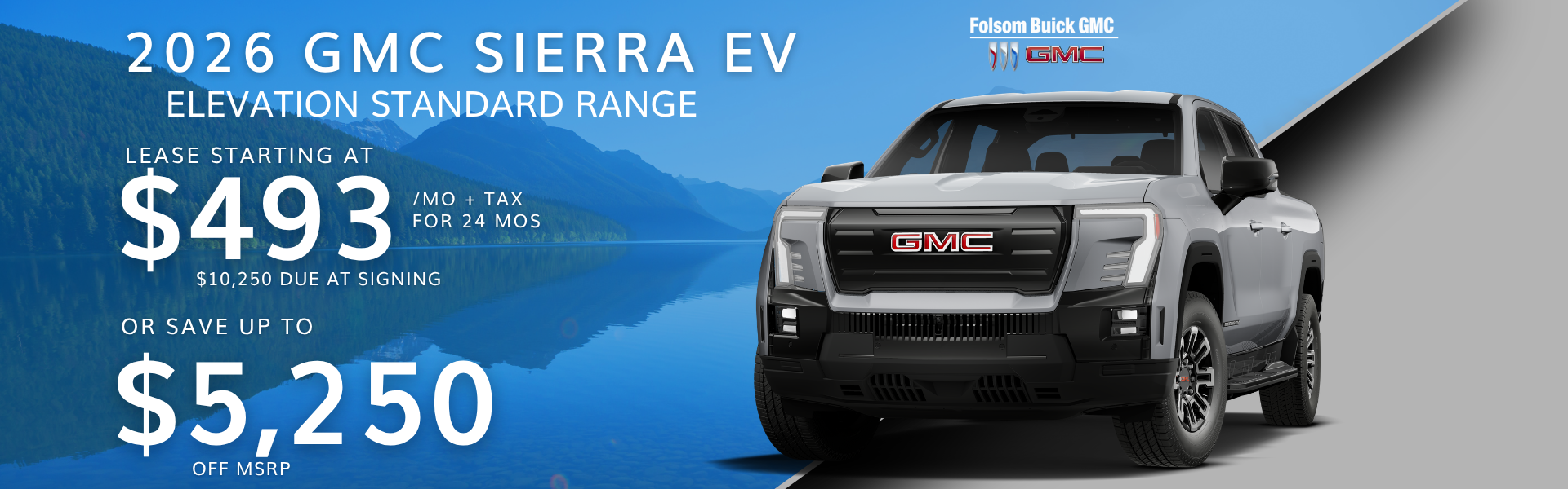 NEW 2026 GMC SIERRA EV EXTENDED RANGE ELEVATION