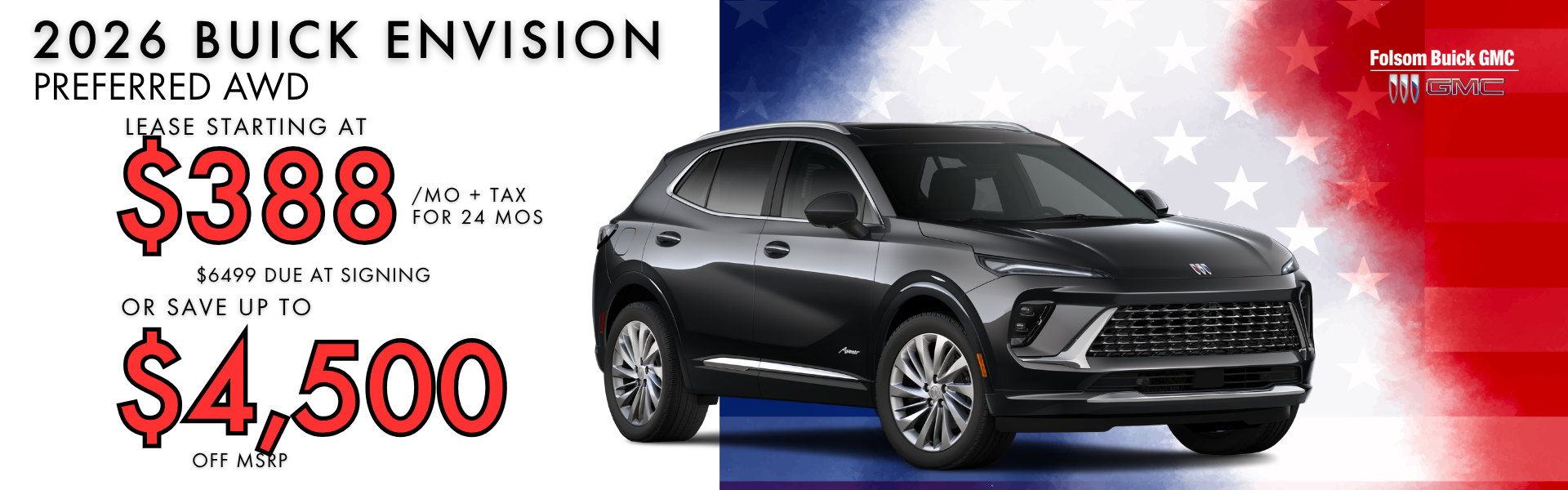 New 2026 Buick Envision Preferred AWD