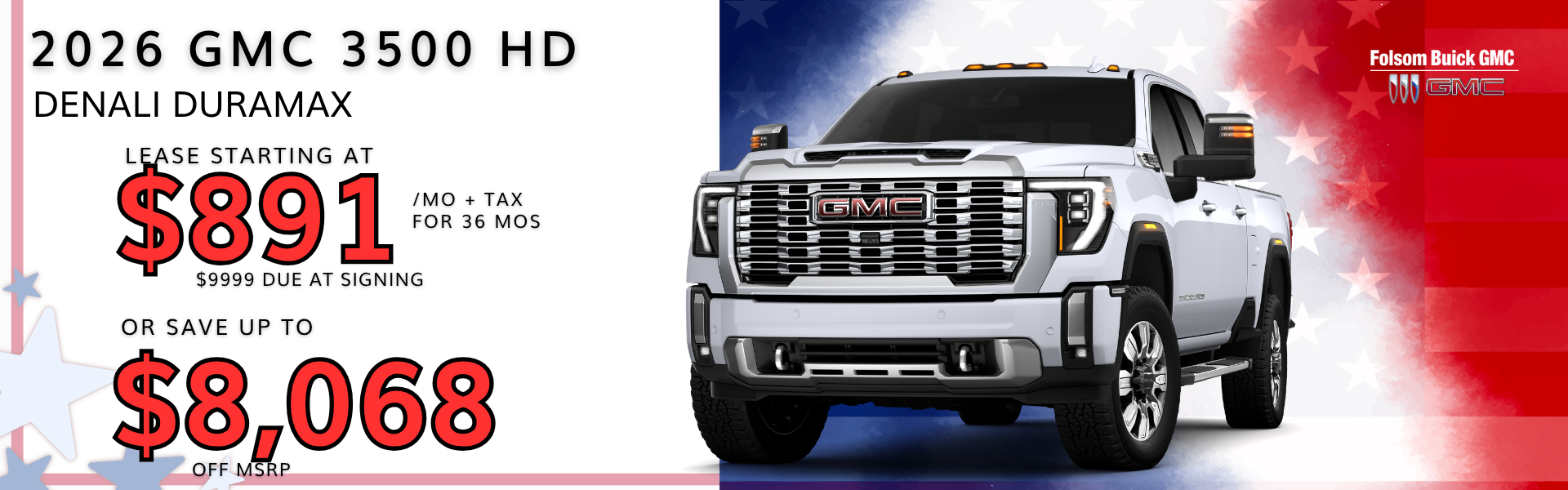 2026 GMC 3500 HD DENALI DURAMAX