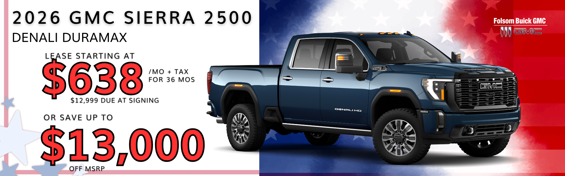 2026 GMC 2500 HD DENALI DURAMAX
