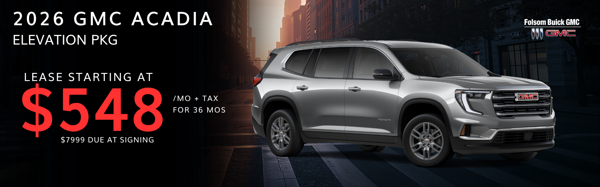 2026 GMC ACADIA ELEVATION PKG