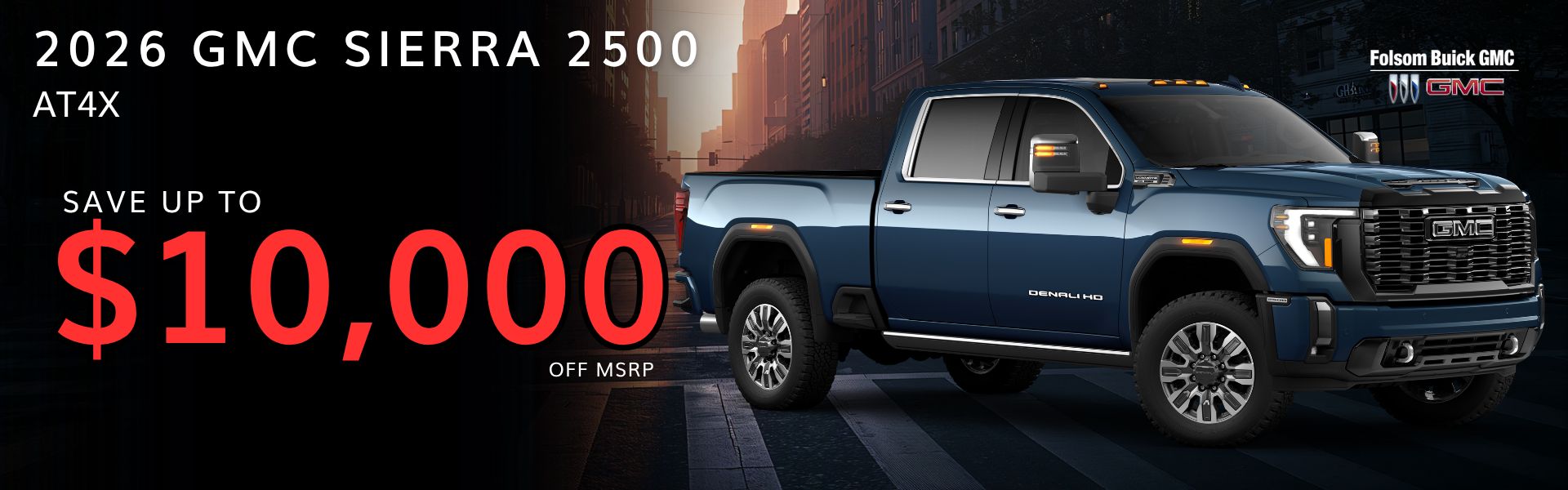 2026 GMC SIERRA 2500 HD AT4X
