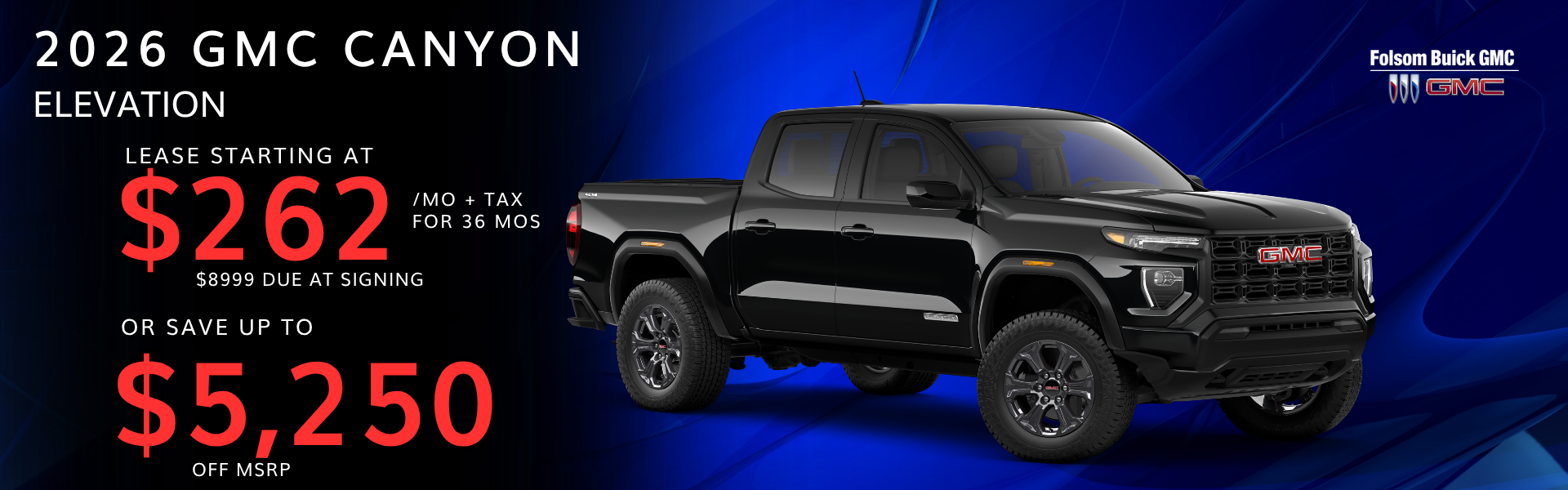 2026 GMC CANYON ELEVATION