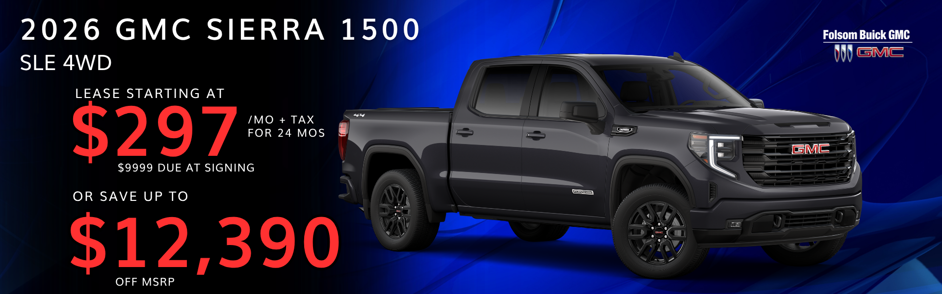 2026 GMC SIERRA 1500 SLE 4WD