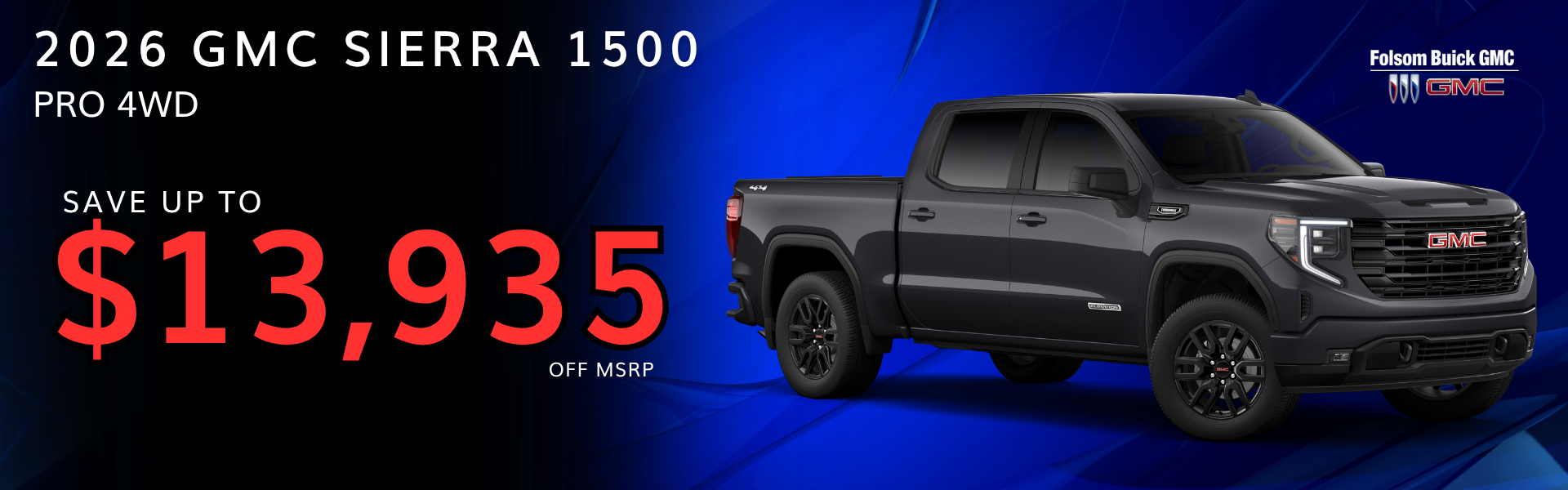 2026 GMC SIERRA 1500 PRO 4WD